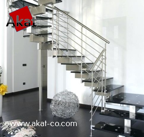 نرده استیل چهار گوش نرده استیل چهار گوش